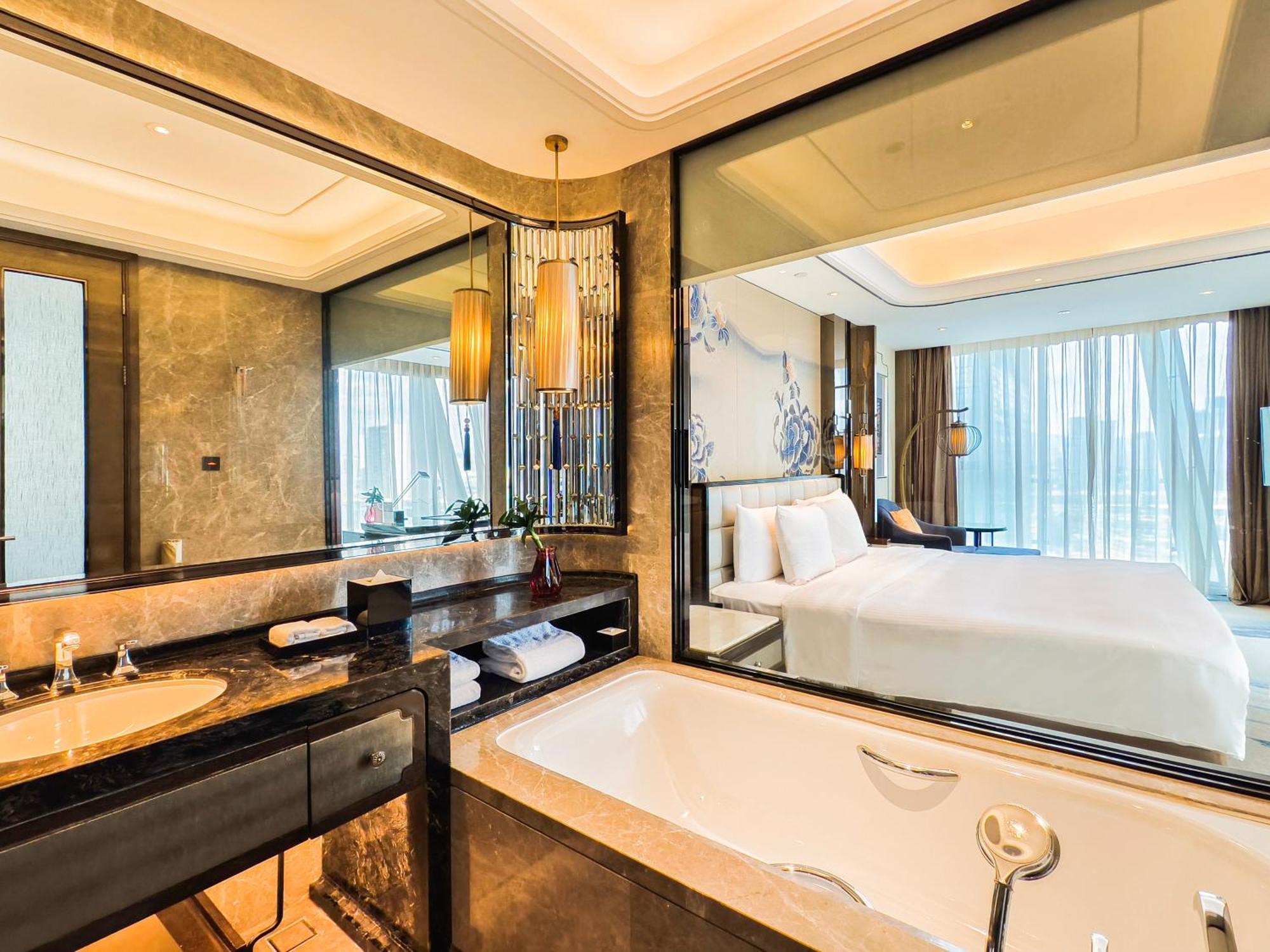 Hotel Wanda Vista Kunming Exterior foto